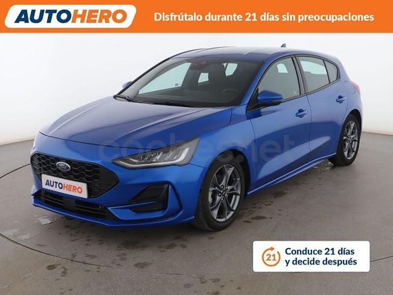 Usado Ford Focus ST-Line 125 CV (91 kW) 2023 Azul Berlina