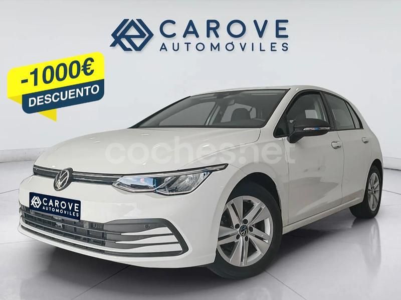 Blanco Usado 2023 VW Golf VIII Life Berlina | 18.990 € (Super precio) - Imagen 1/4