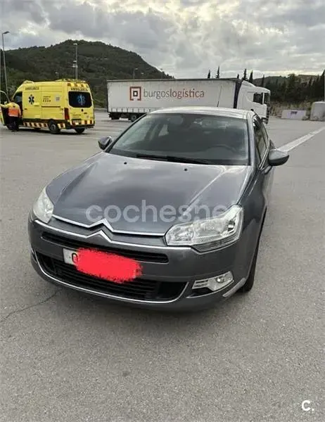 Usado Citroën C5 125 CV (91 kW) 2008 Azul Berlina