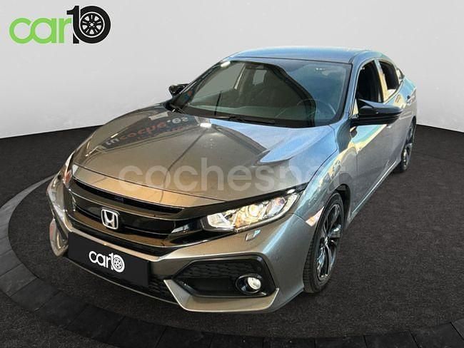 Gris / plata Usado 2019 Honda Civic Comfort Berlina | 17.990 € (Precio justo) - Imagen 1/4