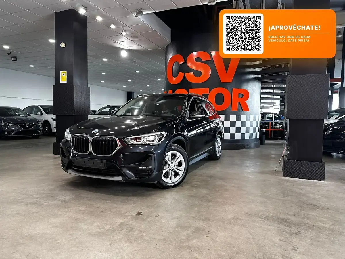 Usado BMW X1 Advantage 220 CV (161 kW) 2020 Negro SUV