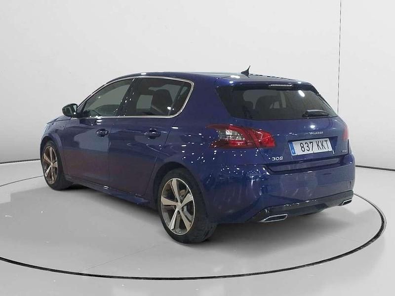 Usado Peugeot 308 GT-line 151 CV (111 kW) 2018 Azul Utilitario