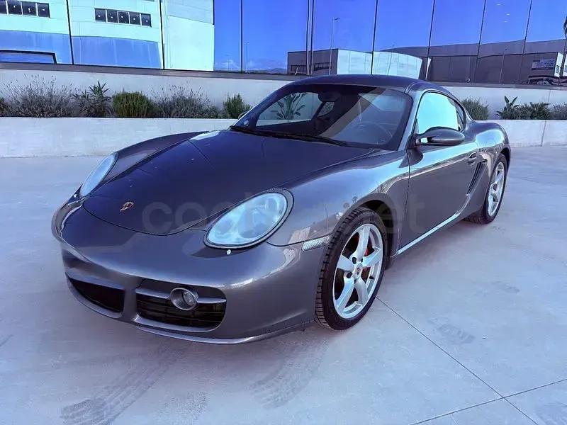 Usado Porsche Cayman S 295 CV (216 kW) 2008 Gris / plata Coupe