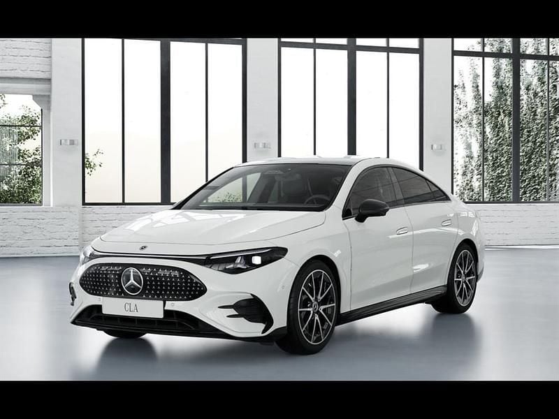 Blanco Nuevo 2025 Mercedes CLA 250+ Berlina | 52.900 € (Precio justo) - Imagen 1/4