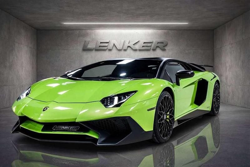 Usado Lamborghini Aventador 750 CV (551 kW) 2016 Verde Coupe