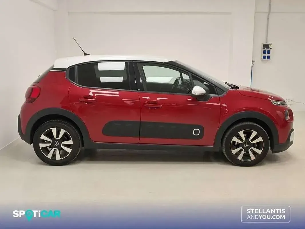 Usado Citroën C3 PureTech 110 CV (80 kW) 2019 Rojo Utilitario