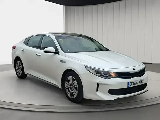 Occasion Kia Optima Hybrid 205 PK (150 kW) 2018 Wit Sedan