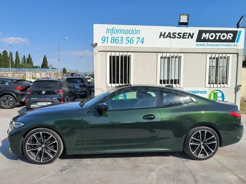 Usado BMW 420 190 CV (139 kW) 2021 Verde Coupe
