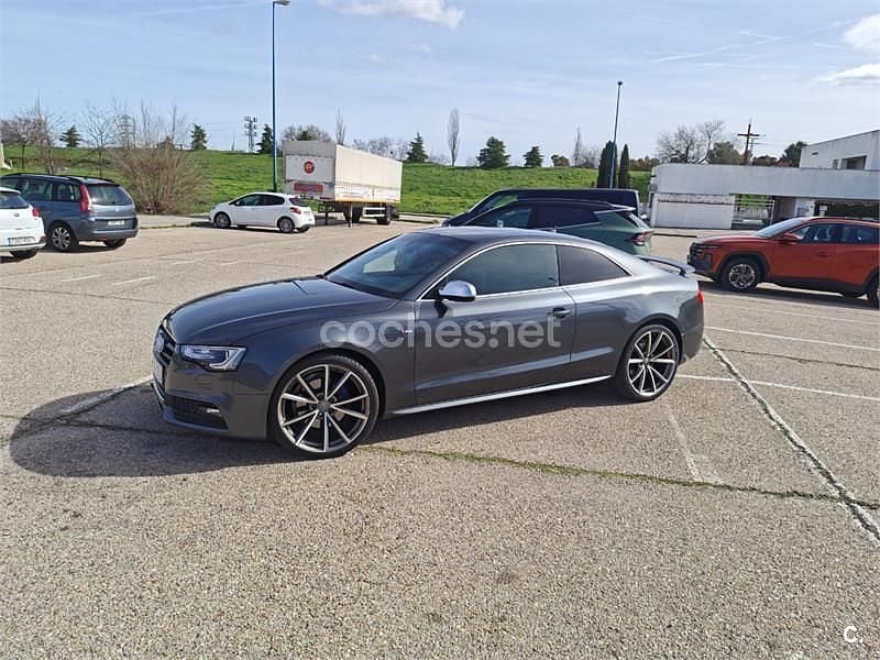 Usado Audi A5 S-Line 245 CV (180 kW) 2014 Gris / plata Coupe