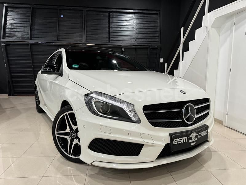Usado Mercedes A200 AMG line 156 CV (114 kW) 2013 Blanco Berlina
