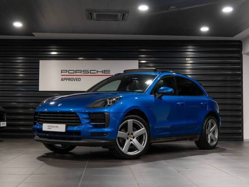 Azul zafiro metalizado Usado 2020 Porsche Macan SUV | 53.700 € (Precio justo) - Imagen 1/4