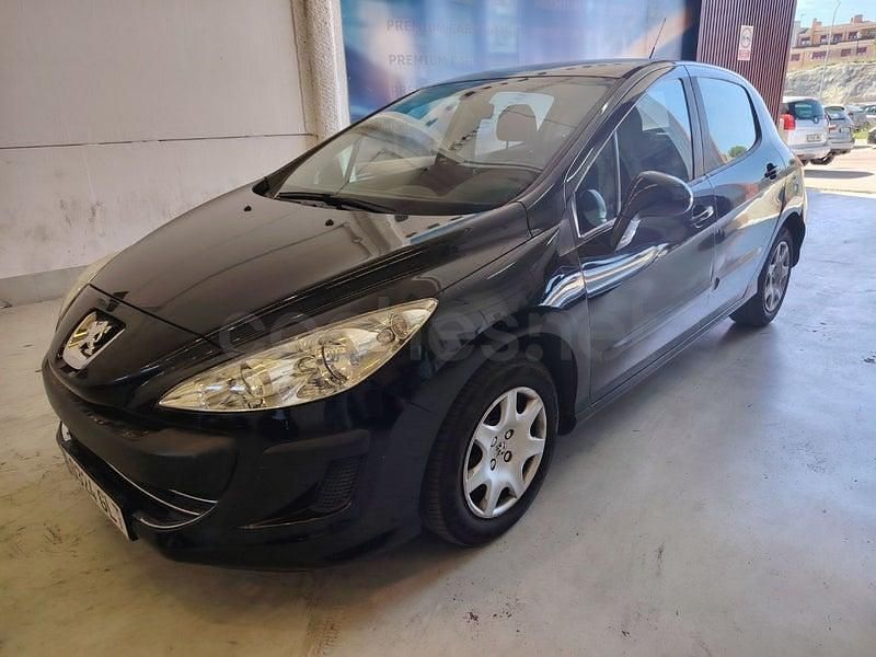 Usado Peugeot 308 120 CV (88 kW) 2009 Negro Berlina