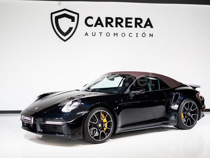 Negro Usado 2020 Porsche 911 Turbo S Cabriolet Descapotable | 199.992 € - Imagen 1/4