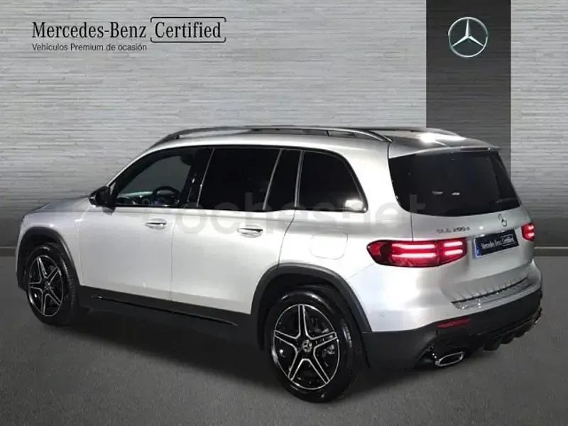 Usado Mercedes GLB200 150 CV (110 kW) 2022 Plata iridio SUV