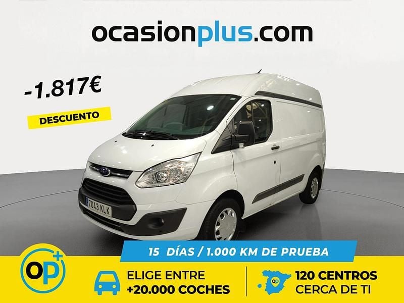 Usado Ford Transit Custom Trend 130 CV (95 kW) 2018 Blanco Berlina