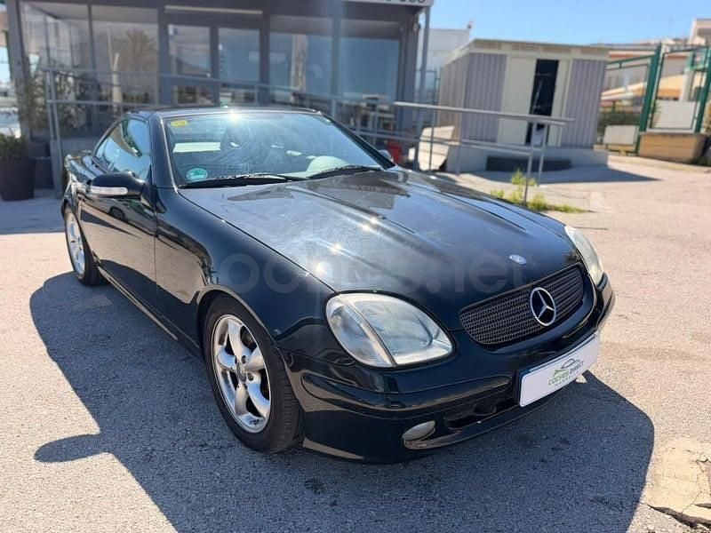 Usado Mercedes SLK320 218 CV (160 kW) 2001 Negro Descapotable