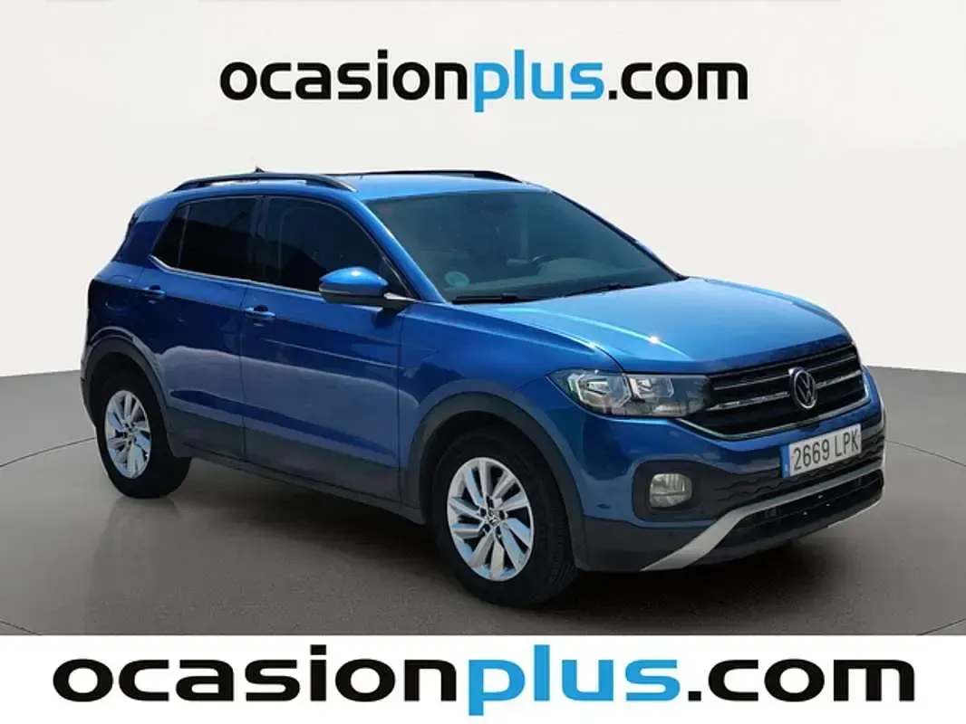 Usado VW T-Roc Advance 110 CV (80 kW) 2021 Azul SUV