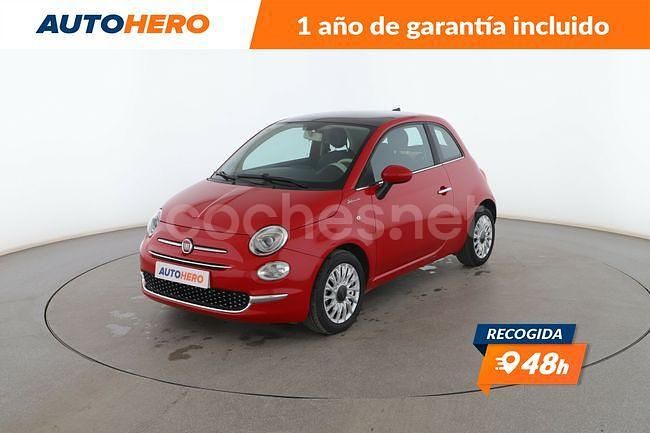 Rojo Usado 2021 Fiat 500 Dolcevita Utilitario | 12.099 € (Precio justo) - Imagen 1/3