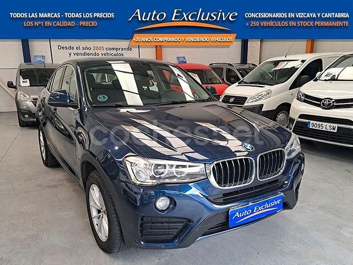 Azul Usado 2014 BMW X4 Exclusive SUV | 17.990 € (Precio justo) - Imagen 1/4