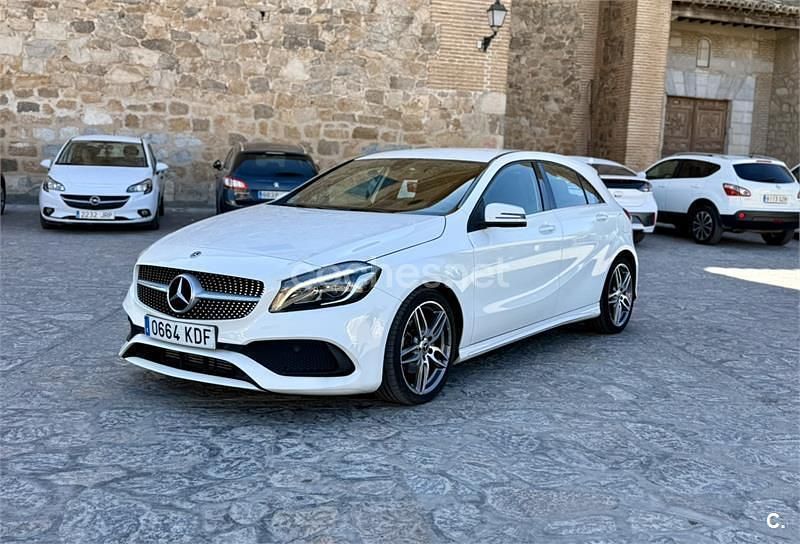 Blanco Usado 2017 Mercedes A200 AMG line Berlina | 15.000 € (Buen precio) - Imagen 1/4