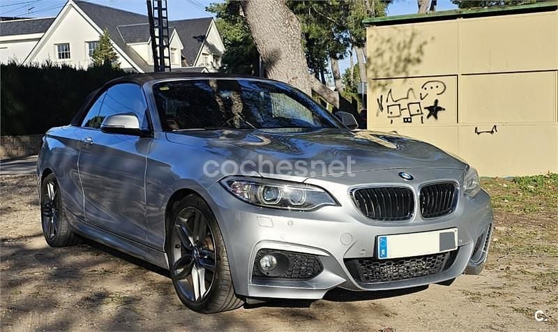 Usado BMW 220 Comfort Edition 190 CV (139 kW) 2015 Gris / plata Descapotable