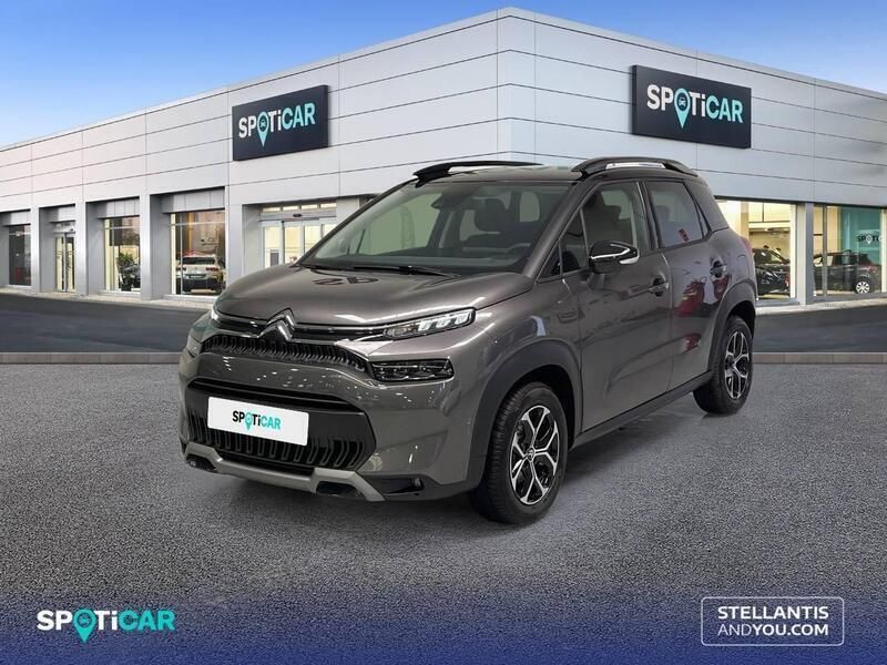 Gris Usado 2024 Citroën C3 Aircross PureTech SUV | 16.900 € (Precio justo) - Imagen 1/4