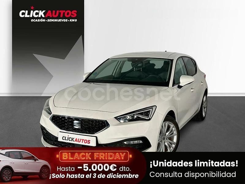 Blanco Usado 2024 Seat Leon Style Berlina | 21.300 € (Super precio) - Imagen 1/4
