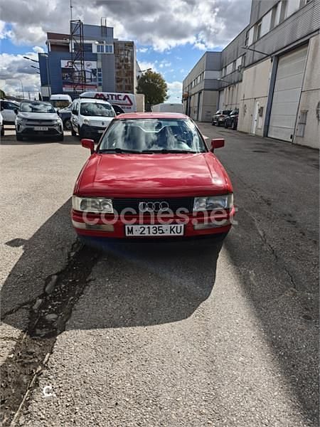 Usado Audi 80 133 CV (97 kW) 1990 Rojo Berlina