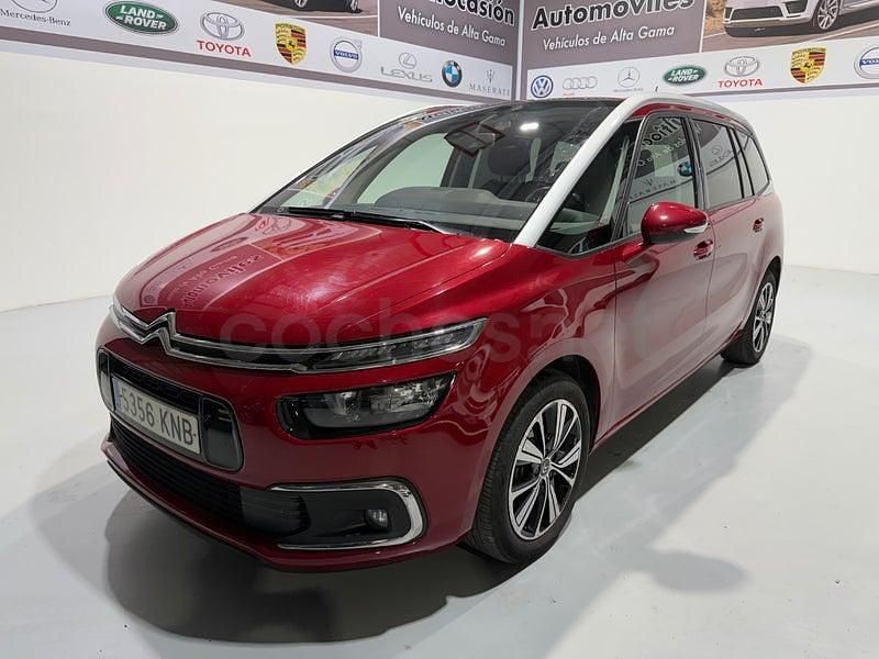 Usado Citroën Grand C4 Picasso Feel 130 CV (95 kW) 2018 Granate Monovolumen