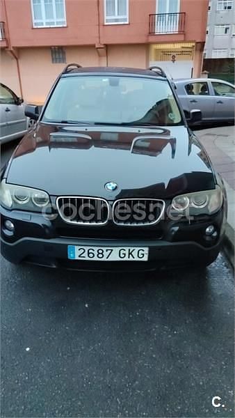 Usado BMW X3 177 CV (130 kW) 2008 Negro SUV