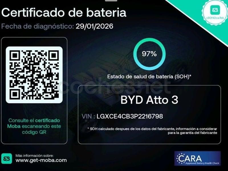 Usado BYD Atto 3 Comfort 2025 Eléctrico SUV