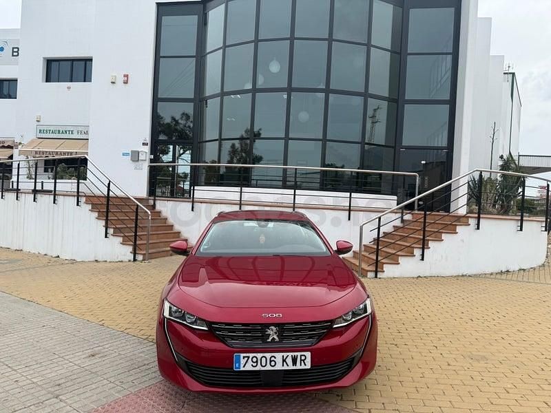 Usado Peugeot 508 Business-Line 130 CV (95 kW) 2019 Rojo Familiar