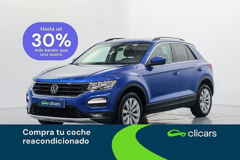 Blanco Usado 2021 VW T-Roc Advance SUV | 19.990 € (Buen precio) - Imagen 1/4