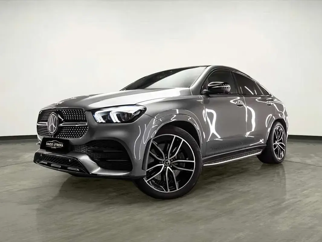 Usado Mercedes GLE400 330 CV (242 kW) 2020 Gris Coupe