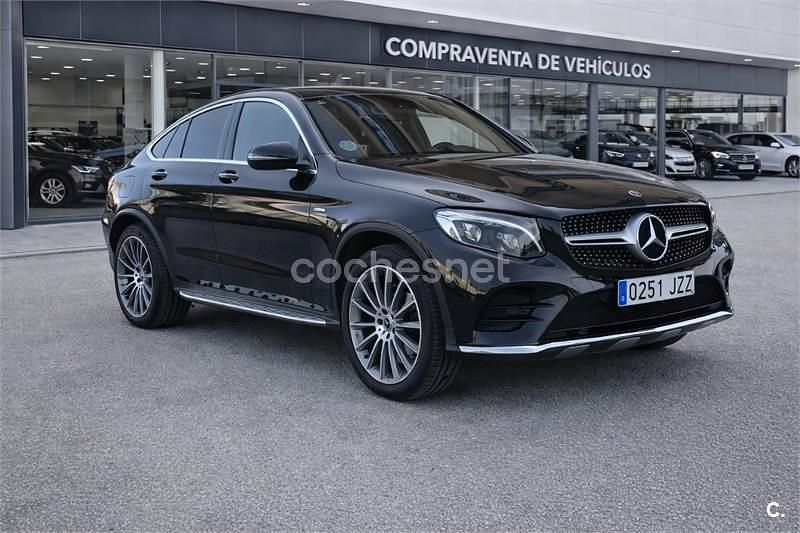 Usado Mercedes GLC250 204 CV (150 kW) 2017 Negro Coupe