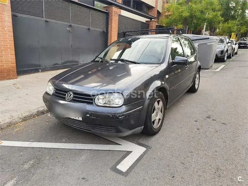 Usado VW Golf III Match 100 CV (73 kW) 1999 Verde Berlina