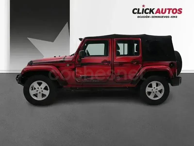 Usado Jeep Wrangler Unlimited Sport 200 CV (147 kW) 2018 Rojo SUV