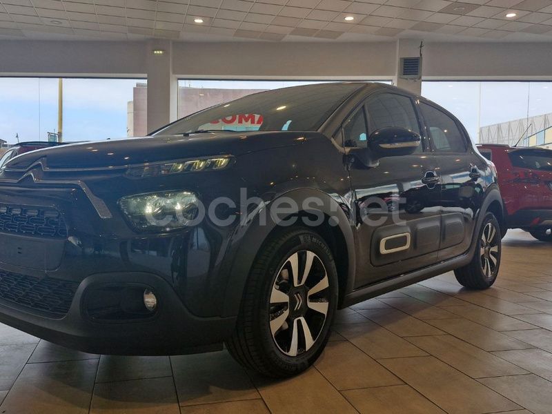 Usado Citroën C3 PureTech 83 CV (61 kW) 2024 Negro Utilitario