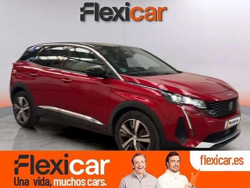 Rojo Usado 2023 Peugeot 3008 Allure Monovolumen | 18.990 € (Precio justo) - Imagen 1/4