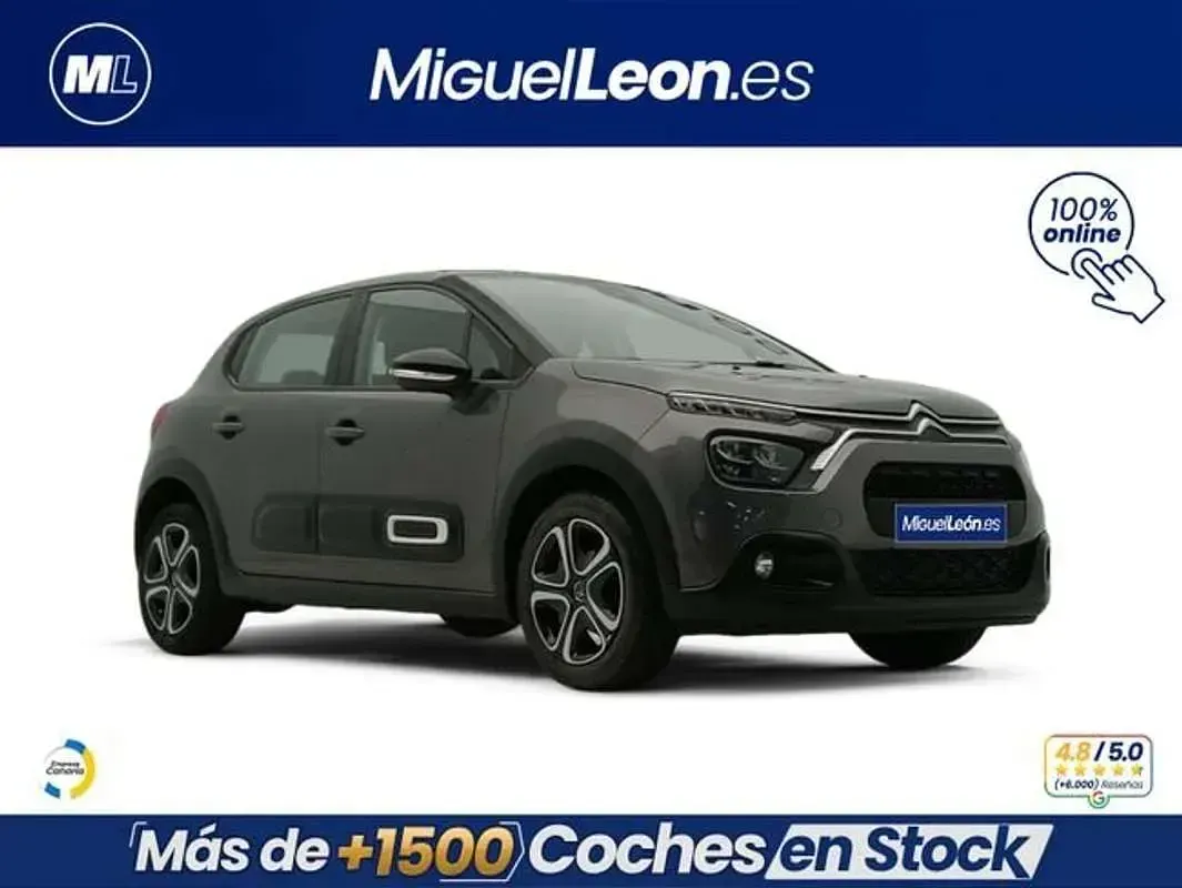 Usado Citroën C3 PureTech 82 CV (60 kW) 2024 Gris Berlina