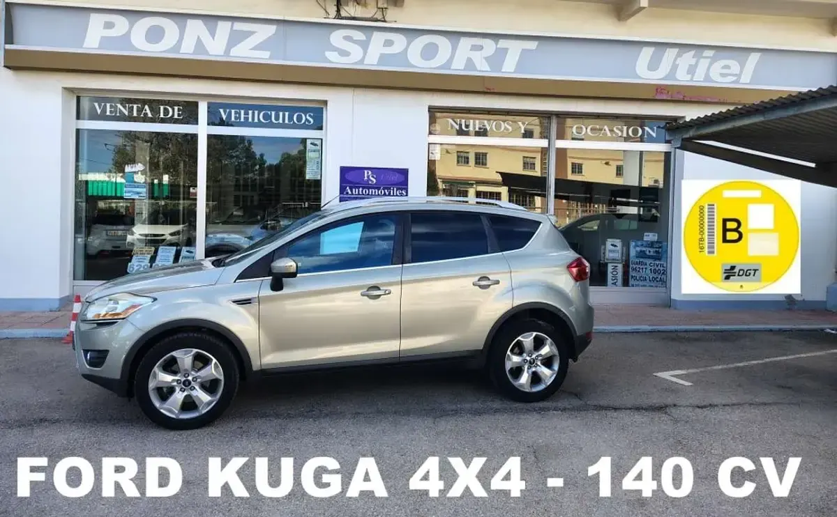 Usado Ford Kuga Trend 136 CV (100 kW) 2008 Beige SUV