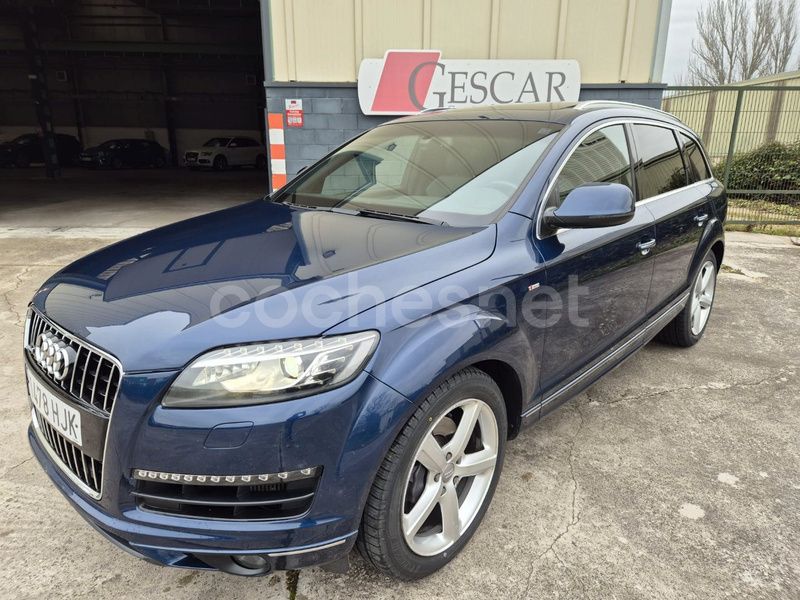 Azul Usado 2012 Audi Q7 Ambiente SUV | 16.990 € (Precio justo) - Imagen 1/4
