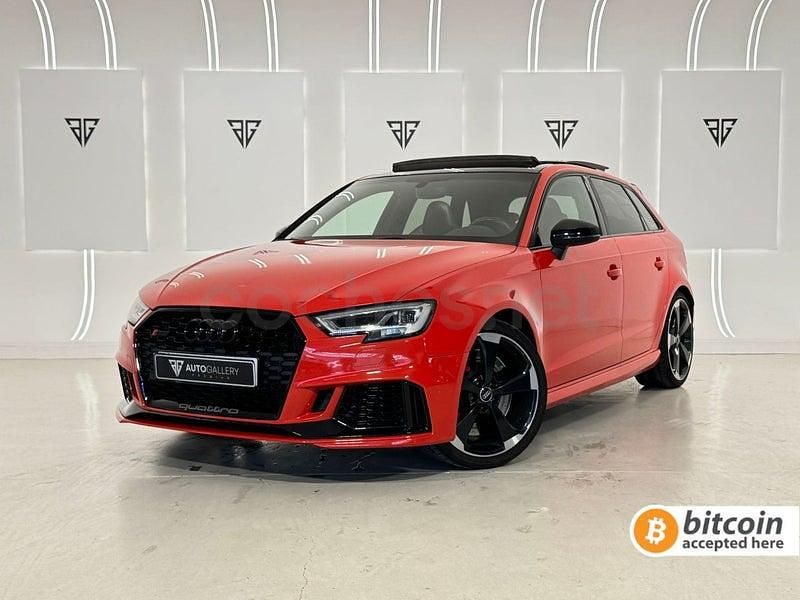 Rojo Usado 2017 Audi RS3 Berlina | 38.900 € (Precio justo) - Imagen 1/4