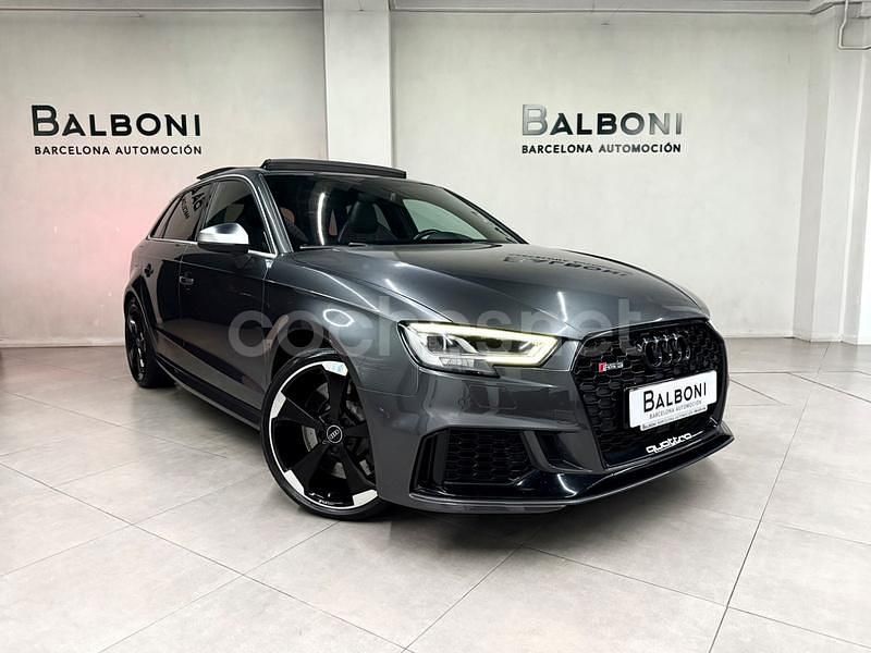 Gris / plata Usado 2018 Audi RS3 Sport Berlina | 39.990 € (Precio justo) - Imagen 1/4