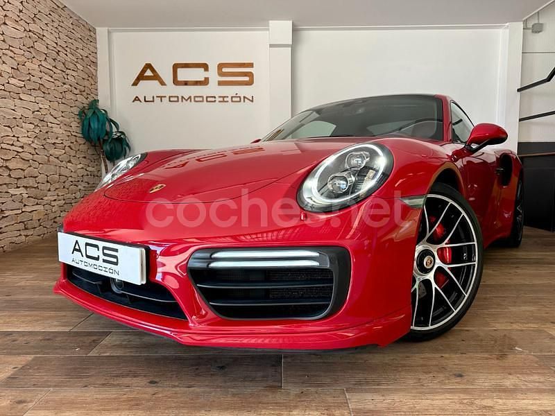 Usado Porsche 911 Turbo 540 CV (397 kW) 2018 Rojo Coupe