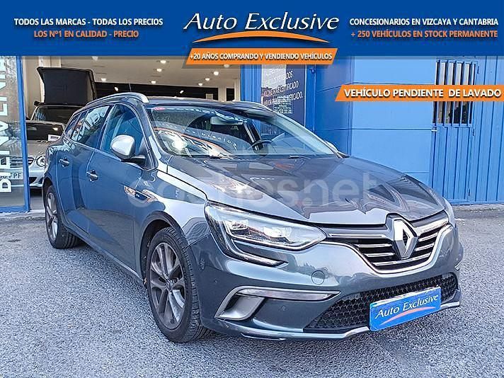 Usado Renault Mégane GT Line GT-Line 130 CV (95 kW) 2016 Gris / plata Familiar