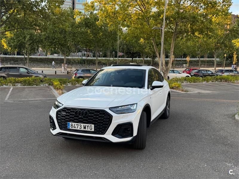 Blanco Usado 2022 Audi Q5 Sportback SUV | 45.990 € (Precio justo) - Imagen 1/4