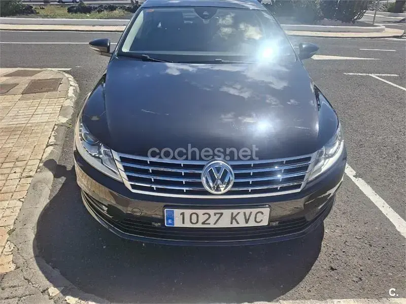 Usado VW CC R-line 210 CV (154 kW) 2014 Negro Berlina