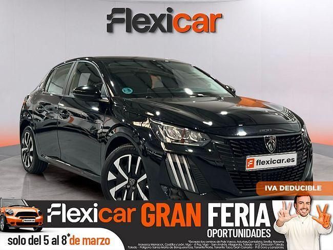Usado Peugeot 208 Active 100 CV (73 kW) 2024 Negro Utilitario