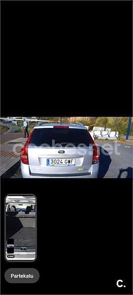 Usado Kia Ceed Active 115 CV (84 kW) 2010 Gris / plata Utilitario